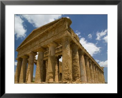 The Temple Of Concordia (430 Bc), Valley Of The Temples, Sicily, Italy by Walter Bibikow Pricing Limited Edition Print image