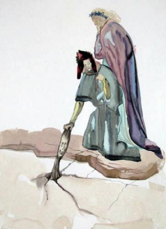 Dc Enfer 32 - Les Traitres Envers Leur Patrie by Salvador Dali Pricing Limited Edition Print image