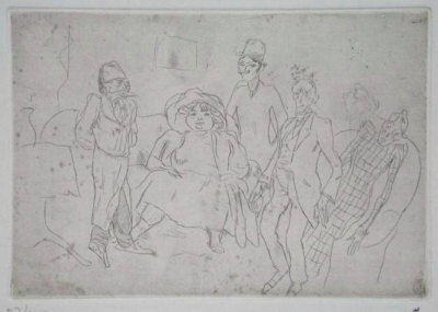 017 - Le Marchand Turc by Jules Pascin Pricing Limited Edition Print image
