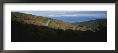Fall Colors Begin To Show In The Mountains Along The Cherohala Skyway by Stephen Alvarez Pricing Limited Edition Print image