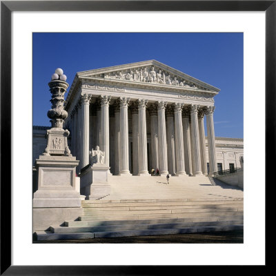 Supreme Court Building, Washington Dc by Tom Dietrich Pricing Limited Edition Print image