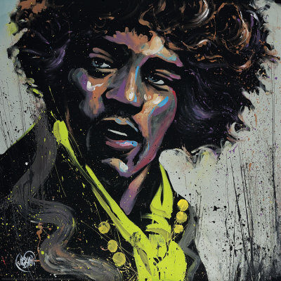 Hues Of Hendrix by David Garibaldi Pricing Limited Edition Print image