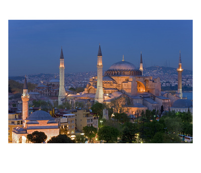 Aya Sofya Sultanahmet, Unesco World Heritage Site, Istanbul, Turkey by Gavin Hellier Pricing Limited Edition Print image