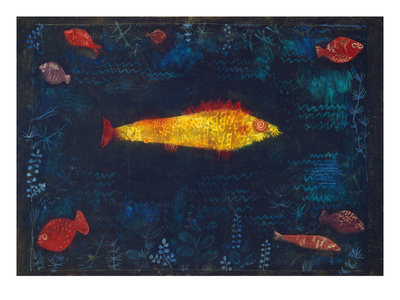 The Golden Fish, 1925 by Paul Klee Pricing Limited Edition Print image