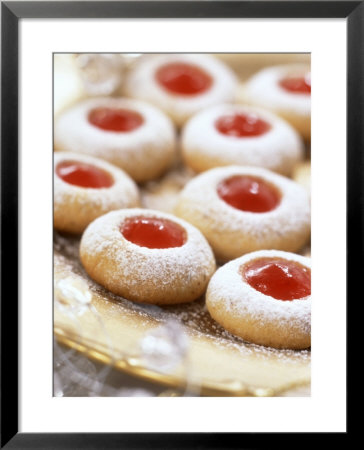 Jam-Filled Christmas Biscuits by Alena Hrbkova Pricing Limited Edition Print image