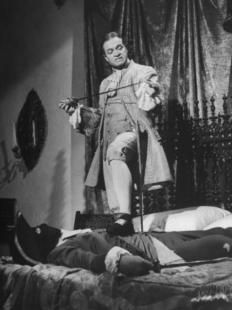 Comedian Bob Hope Wielding A Sword In Scene From The Movie Monsieur Beaucaire by Martha Holmes Pricing Limited Edition Print image