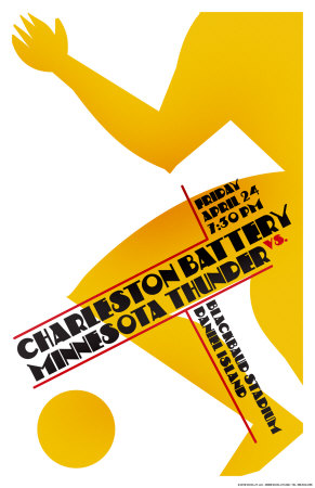 Charleston Battery Vs. Minnesota Thunder by Christopher Rice Pricing Limited Edition Print image