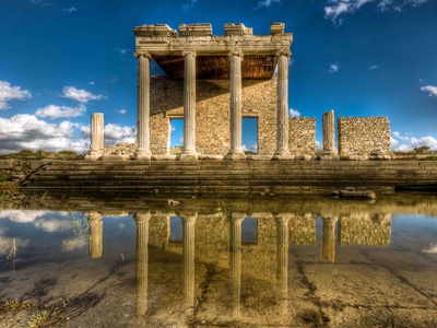 Sacred Way And Ionic Stoa At Miletus by Nejdet Duzen Pricing Limited Edition Print image