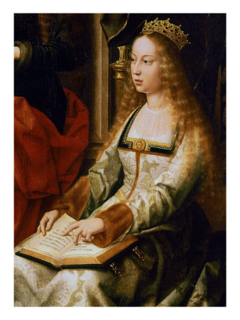 Isabella I Of Castile by Gerard David Pricing Limited Edition Print image