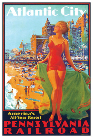 Atlantic City, America's All Year Resort by Edward M. Eggleston Pricing Limited Edition Print image