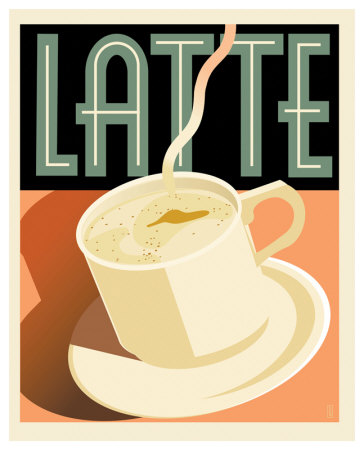 Deco Latte I by Richard Weiss Pricing Limited Edition Print image