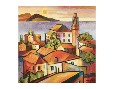 Mediterranean Ii by Warren Cullar Pricing Limited Edition Print image