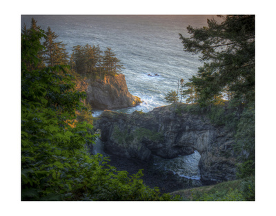 Natural Bridges Brookings, Oregon I by Michael Polk Pricing Limited Edition Print image