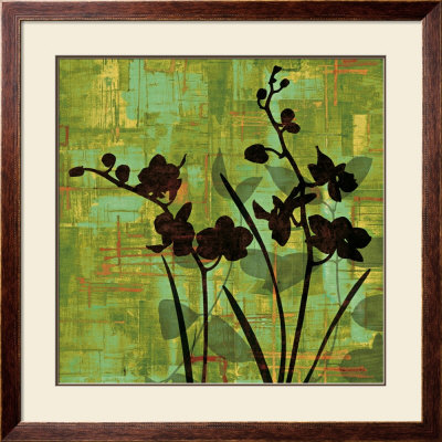 Silhouette On Green by Erin Lange Pricing Limited Edition Print image