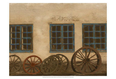 Wagon Wheels Iii by Melabee Miller Pricing Limited Edition Print image
