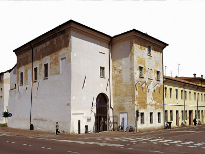 Palazzo Di San Sebastiano In Mantua by Gaetano Previati Pricing Limited Edition Print image