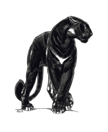 Panther Iii by Art Deco Pricing Limited Edition Print image