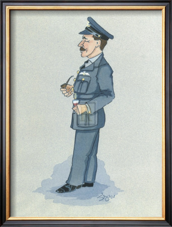 The Wing Commander by Simon Dyer Pricing Limited Edition Print image