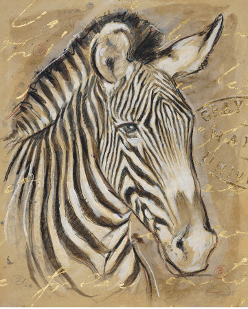 Safari Zebra by Chad Barrett Pricing Limited Edition Print image