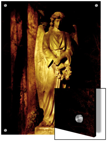 Cemetery Statue Of Shadow by I.W. Pricing Limited Edition Print image