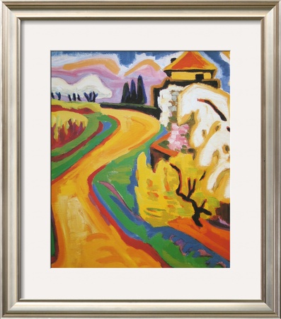 Spring In Taunus by Karl Schmidt-Rottluff Pricing Limited Edition Print image