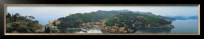 Riviera Ligure Panoramic Portofino by Marco Mandibola Pricing Limited Edition Print image