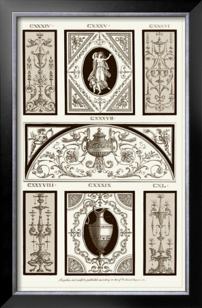 Sepia Pergolesi Panel I by Michel Pergolesi Pricing Limited Edition Print image