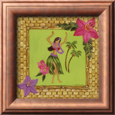 Tiki Girl I by Jennifer Brinley Pricing Limited Edition Print image