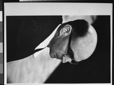 Chief Prosecution Counsel Gideon Hausner During Trial Of Nazi War Criminal Adolf Eichmann by Gjon Mili Pricing Limited Edition Print image