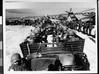 Honduran Soldiers Arriving To Assume Peace-Keeping Duties In Revolt-Torn Country by Jack Lartz Pricing Limited Edition Print image