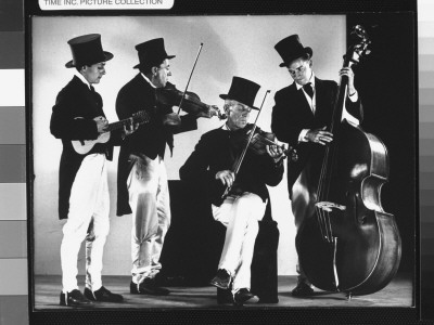 Musicians From Woodstock Square Dance Group Cheats And Swings Performing by Gjon Mili Pricing Limited Edition Print image