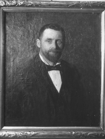 Portrait In Oil Paint Of Illinois Governor John Peter Altgeld by George Skadding Pricing Limited Edition Print image