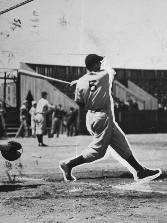 Yankee's Joe Dimaggio At Bat by Carl Mydans Pricing Limited Edition Print image