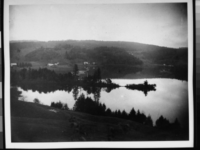 A Lake And Rolling Hills by George B. Brainerd Pricing Limited Edition Print image
