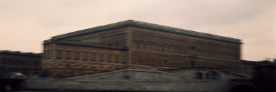 A Blurred Image Of The Stockholm Castle, Sweden by Mikael Andersson Pricing Limited Edition Print image