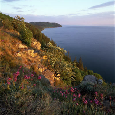 High Angle View Of A Coastline by Ove Eriksson Pricing Limited Edition Print image