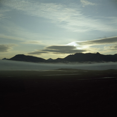 Panoramic View Of Mountains by Mick Barnard Pricing Limited Edition Print image