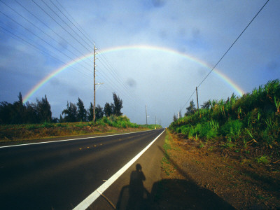 Rainbow Over A Motorway by Bjorn Wiklander Pricing Limited Edition Print image