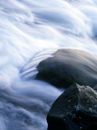 Close-Up Of A Waterfall by Atli Mar Pricing Limited Edition Print image