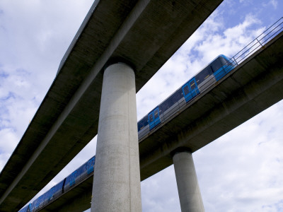 A Train On A Bridge by Jann Lipka Pricing Limited Edition Print image