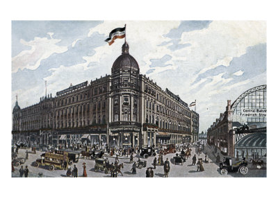 Berlin - The Central Hotel, Friedrich Strasse by Thomas Dalziel Pricing Limited Edition Print image
