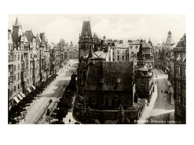 Jewish Quarter, Prague by John Gilbert Pricing Limited Edition Print image