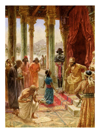 Daniel Interprets The Dream Of Nebuchadnezzar, Daniel 2: 25 -28 by Hugh Thomson Pricing Limited Edition Print image