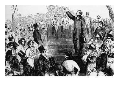 William Lloyd Garrison Making An Anti-Slavery Speech On Boston Common by Hugh Thomson Pricing Limited Edition Print image
