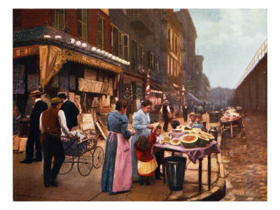 Lower East Side, New York, 1890S by Gustave Dore Pricing Limited Edition Print image