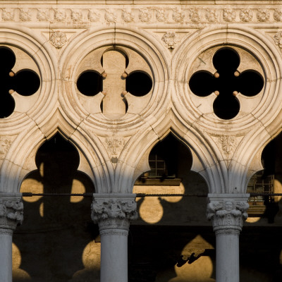 Doge's Palace (Palazzo Del Doge), Venice - Architectural Detail by Mike Burton Pricing Limited Edition Print image