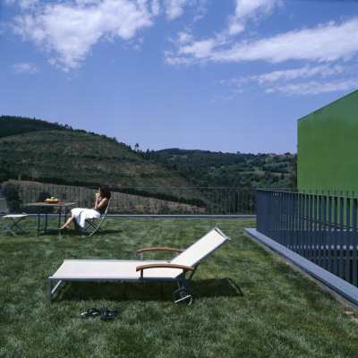 D2 Houses, Plentzia, Bilbao, 2001 - 2003, No, 63 Grass Roof, Architect: Av62 by Eugeni Pons Pricing Limited Edition Print image