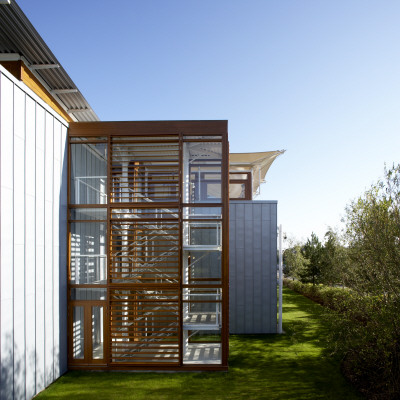 The Enterprise Pavilion, Bournemouth, 2005, Stairwell Elevation, Architect: Lee Fitzgerald by Richard Bryant Pricing Limited Edition Print image