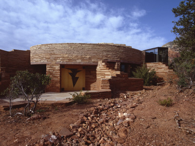 Feldman House Sedona, Arizona, 1991, Design Group Architects by Alan Weintraub Pricing Limited Edition Print image