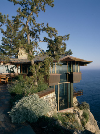 Cadell House, Big Sur, California, Architect: Mickey Muennig by Alan Weintraub Pricing Limited Edition Print image